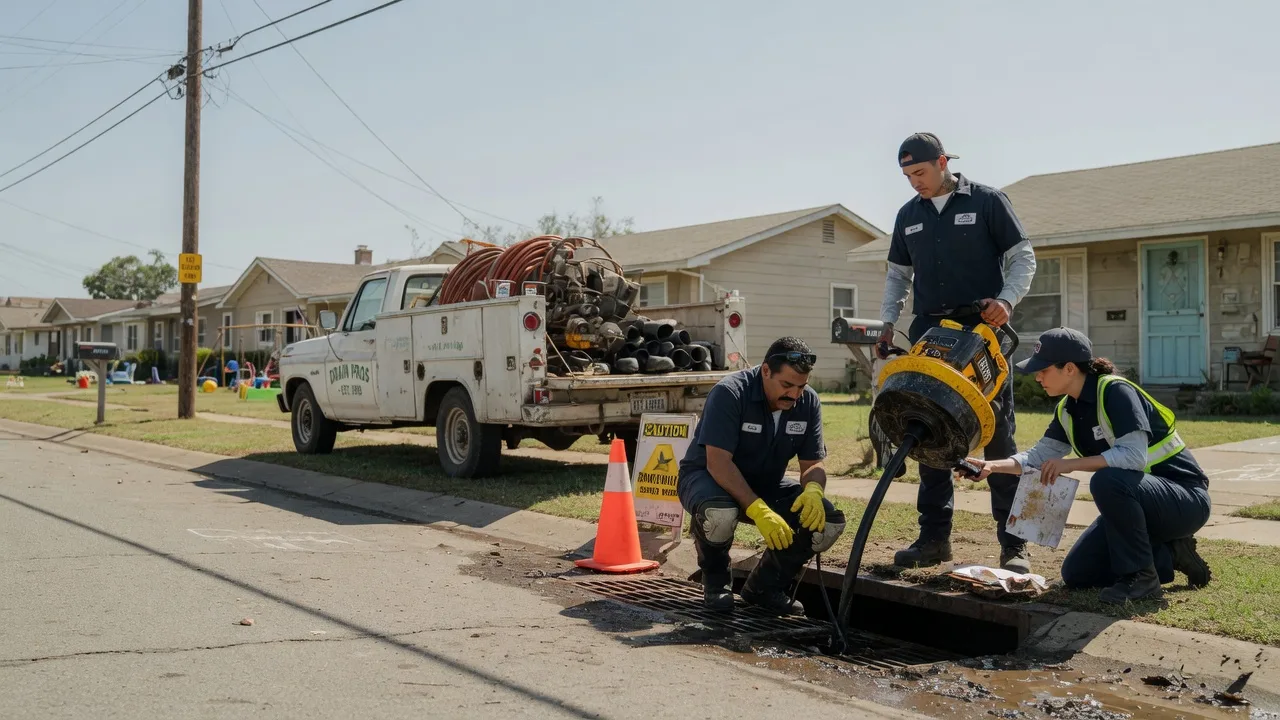 Drain Cleaning in New Goshen, IN near me
